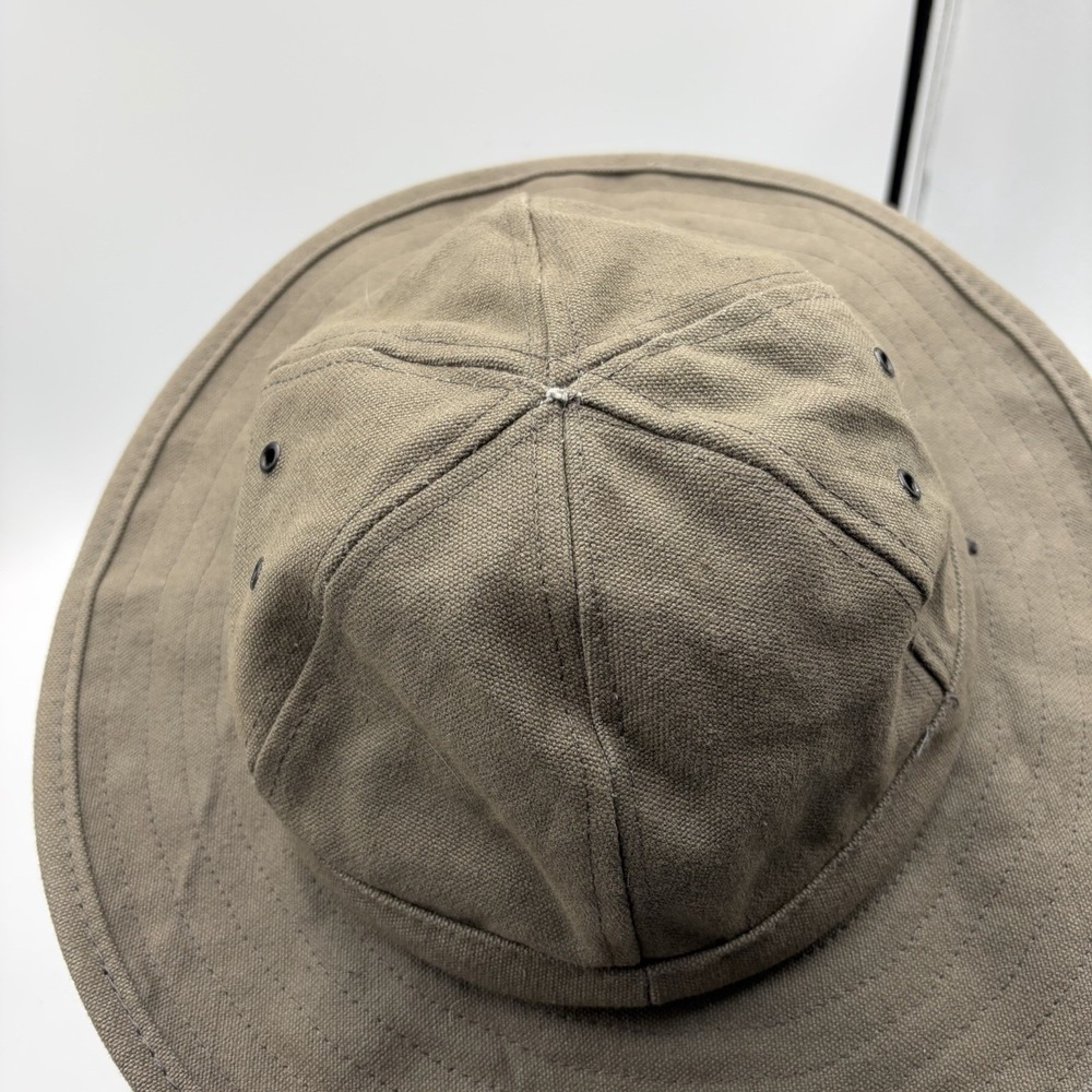 Quicksilver The Boarding Company Tan Fishing Hiking Beach Sun Surf Hat Unisex - Picture 3 of 8
